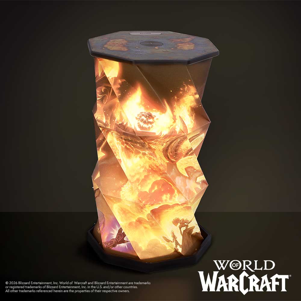 World of Warcraft Ragnaros Foldable Lamp 21cm