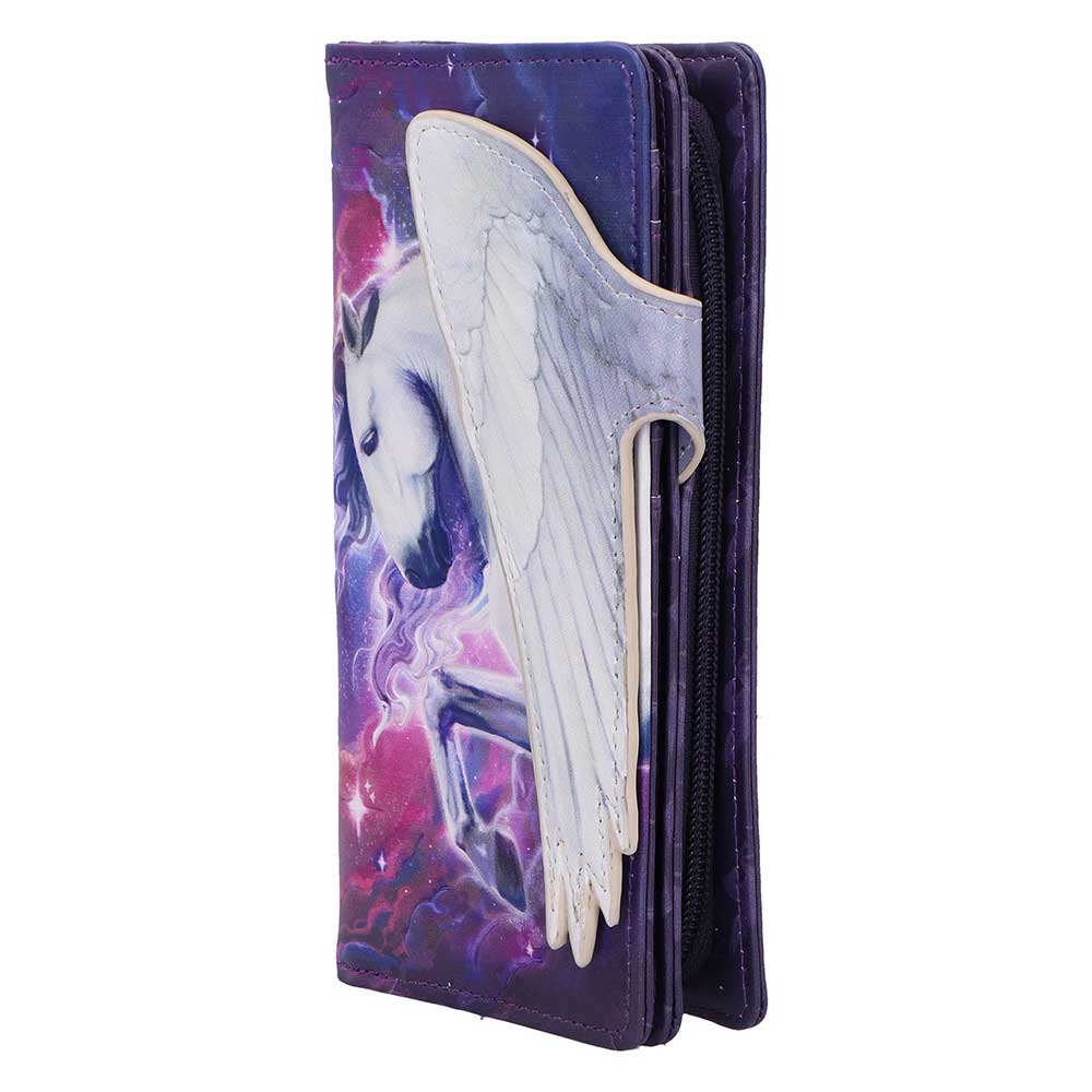 Mythical Flight Embossed Purse 18.5cm
