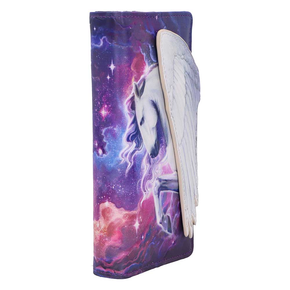 Mythical Flight Embossed Purse 18.5cm