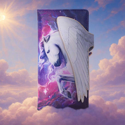 Mythical Flight Embossed Purse 18.5cm