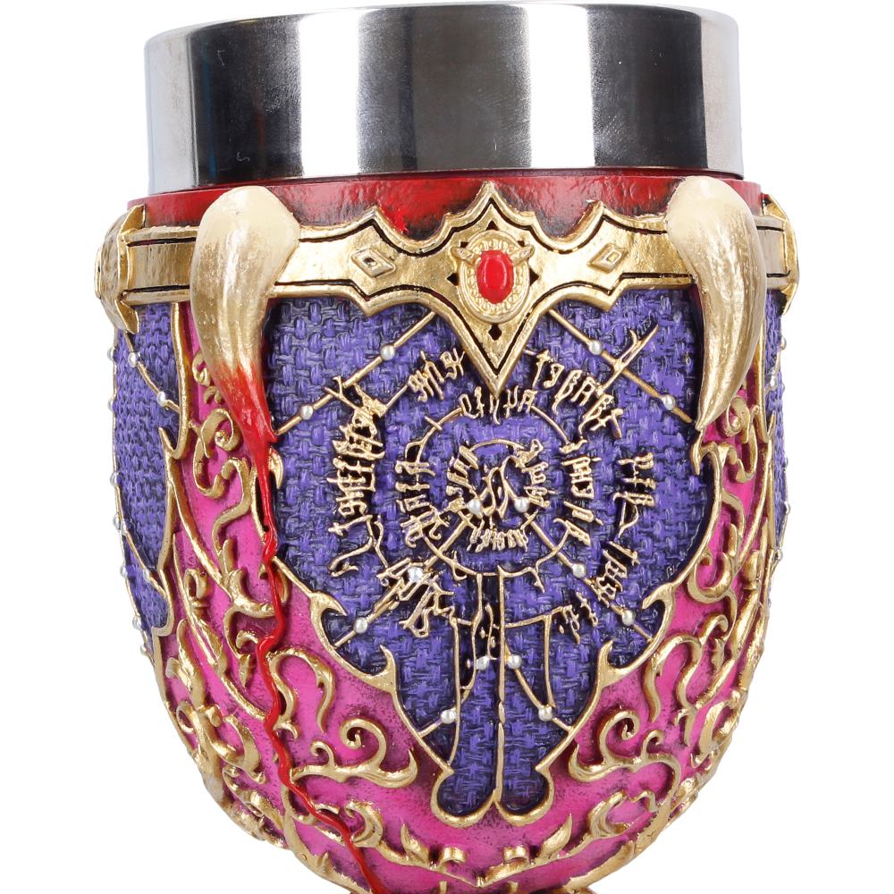 Nemesis Now Baldur's Gate 3 Astarion figurine goblet, 19.6cm tall, detailed fantasy collectible with intricate design.