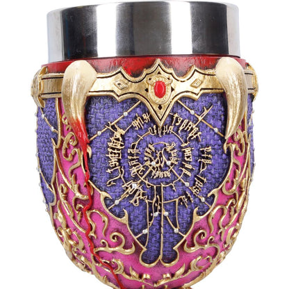 Nemesis Now Baldur's Gate 3 Astarion figurine goblet, 19.6cm tall, detailed fantasy collectible with intricate design.