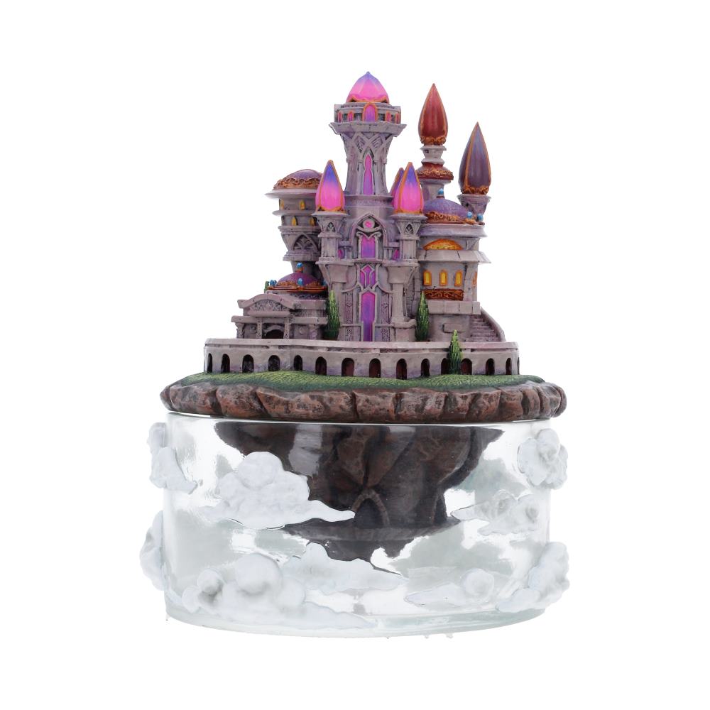 Nemesis Now World of Warcraft City of Dalaran box, detailed 19.6cm collectible box featuring Dalaran cityscape artwork.