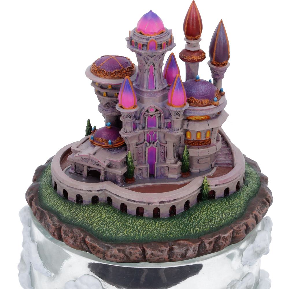 Nemesis Now World of Warcraft City of Dalaran box, 19.6cm decorative collectible box featuring fantasy city artwork.