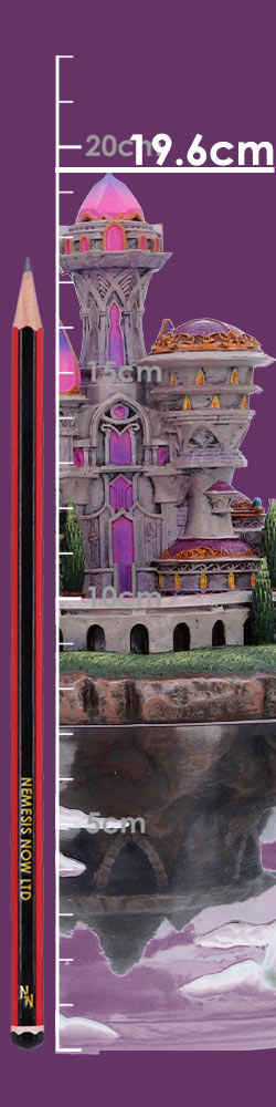 Nemesis Now World of Warcraft City of Dalaran collectible box, detailed 19.6cm fantasy-themed storage or display box.