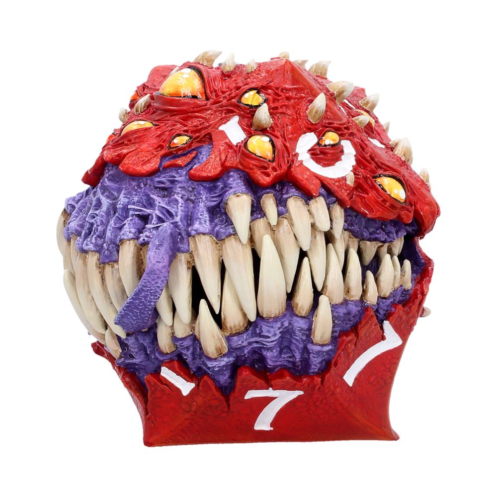 Nemesis Now Dungeons & Dragons D20 Mimic Box, 13.3cm decorative storage box with mimic creature design.