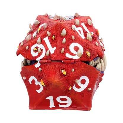 Nemesis Now Dungeons & Dragons D20 Mimic Box, 13.3cm, detailed fantasy-inspired storage box with mimic creature design.