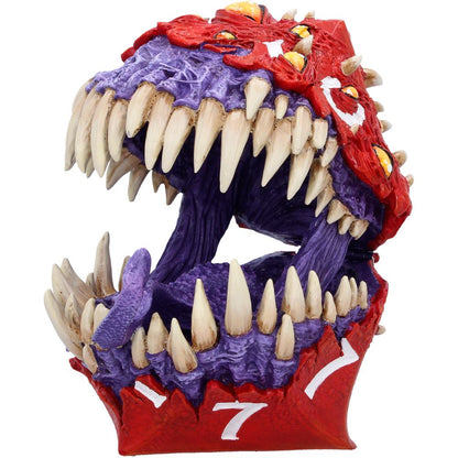 Nemesis Now Dungeons & Dragons D20 Mimic box, 13.3cm, detailed fantasy-themed storage box with mimic monster design.
