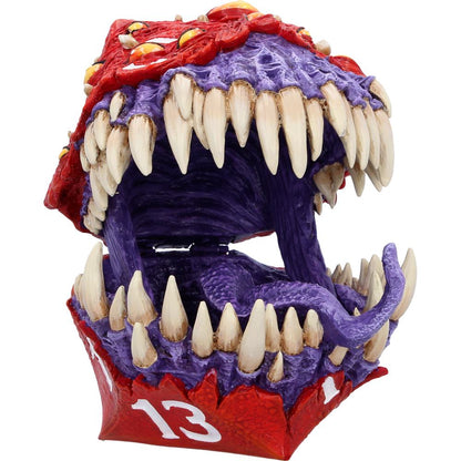 Nemesis Now Dungeons & Dragons D20 Mimic Box, 13.3cm, detailed fantasy-themed storage box featuring mimic creature design.