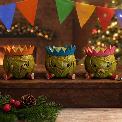 Three Wise Sprouts 5.2cm