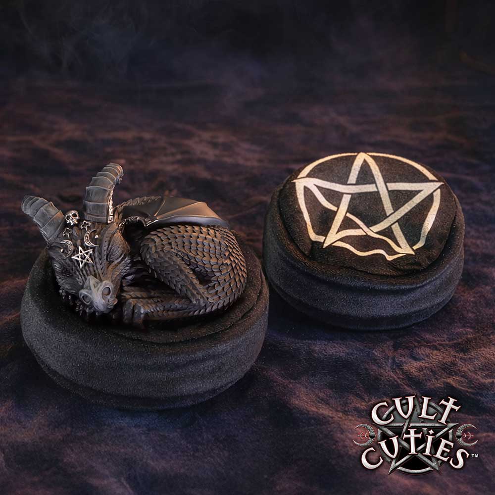 Nemesis Now Lucifly Dreams 9.1cm figurine featuring a detailed fantasy dragon design.