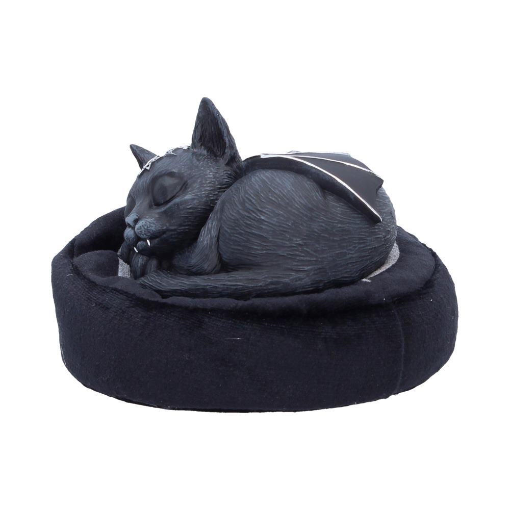 Nemesis Now Malpuss Dreams 8.8cm figurine featuring a whimsical, detailed feline character with vibrant colors and intricate design.