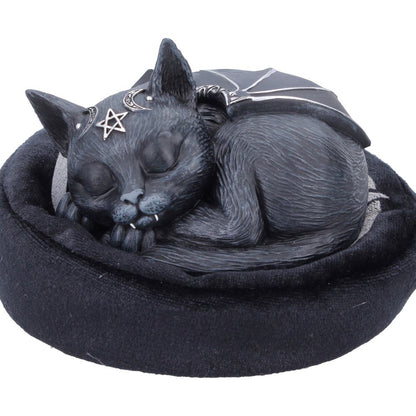 Nemesis Now Malpuss Dreams 8.8cm figurine featuring a whimsical, detailed feline figure with vibrant colors and intricate design.