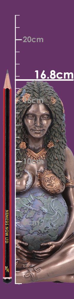 Mother Earth Art Bronze Figurine 16.8cm