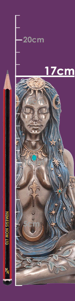 Celestial Goddess Art Bronze Figurine 17cm