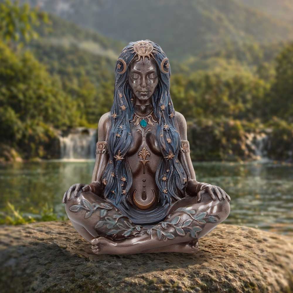Celestial Goddess Art Figurine (Bronze Mini) 8.3cm