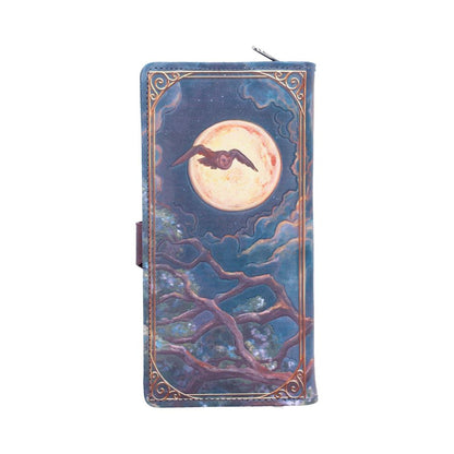 Moonlit Flight Embossed Purse 18.5cm