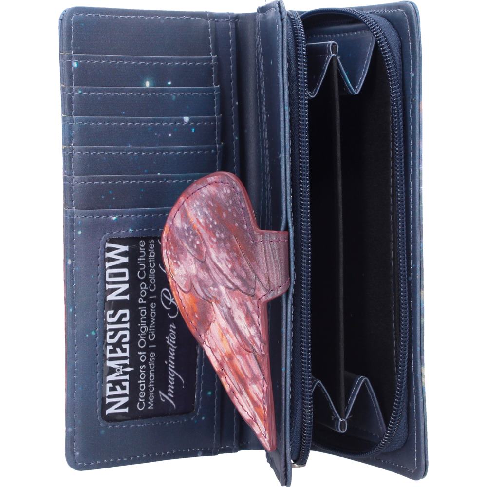 Moonlit Flight Embossed Purse 18.5cm