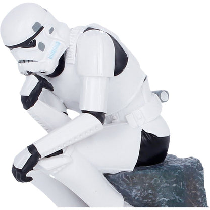 Nemesis Now Stormtrooper The Overthinker 12cm figurine, detailed Star Wars character collectible with expressive design.