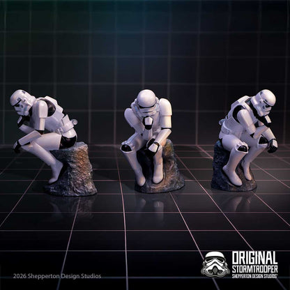 Nemesis Now Stormtrooper The Overthinker 12cm figurine, detailed collectible Star Wars character with expressive design
