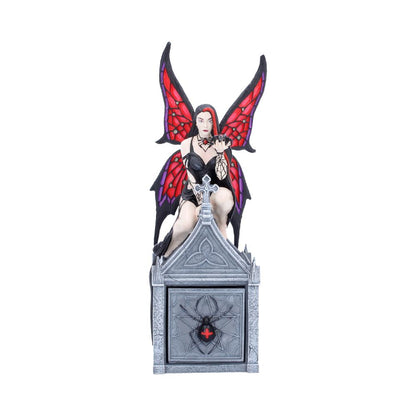 Nemesis Now Anne Stokes Aracnafaira trinket box, 20.6cm, featuring intricate dragon design on a decorative storage box.