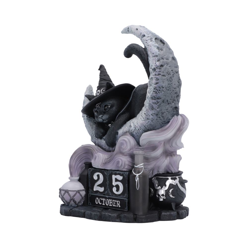 Nemesis Now Purrah Perpetual Calendar, 16.2cm, featuring a detailed design and functional calendar display.