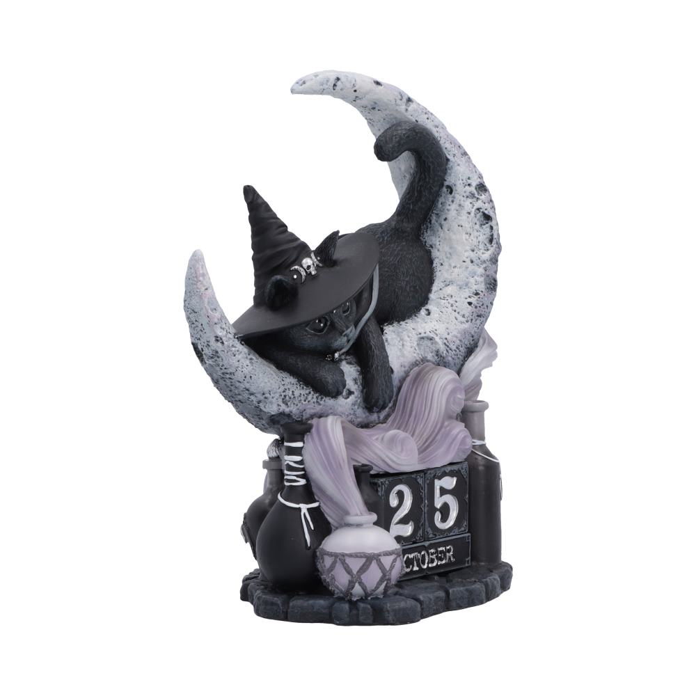 Nemesis Now Purrah Perpetual Calendar, 16.2cm, featuring intricate design and durable construction for easy date tracking.