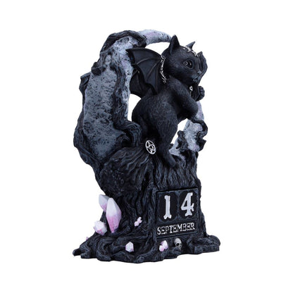 Nemesis Now Malpuss Perpetual Calendar, 16cm, decorative calendar with intricate design, perfect for organizing and home decor.
