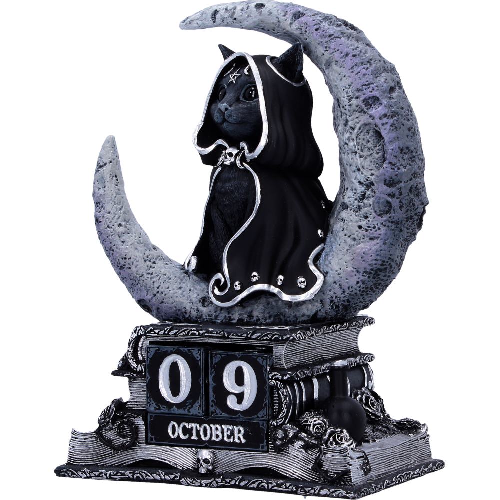 Nemesis Now Zefur Perpetual Calendar, 16cm tall, decorative calendar with intricate design, ideal for home or office decor.