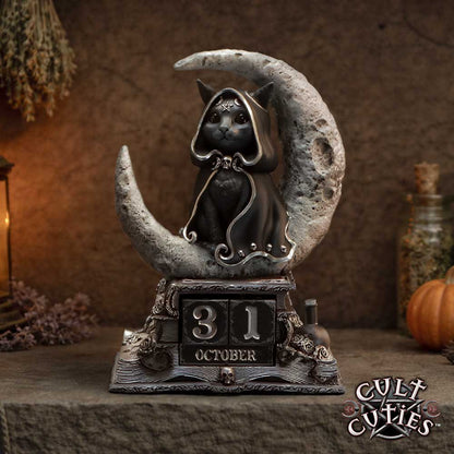 Nemesis Now Zefur Perpetual Calendar, 16cm decorative calendar with intricate design and durable build.