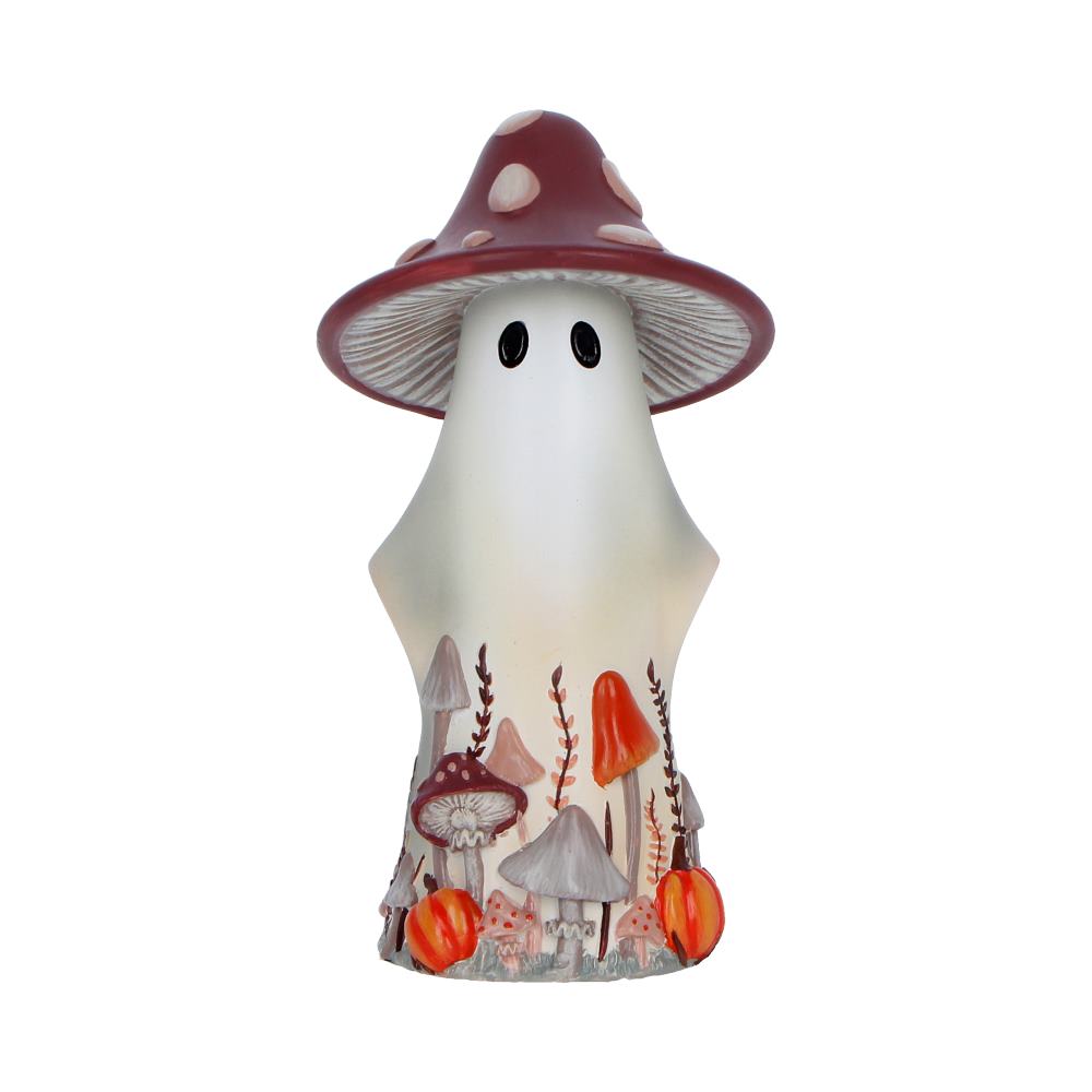 Nemesis Now Boo-Who? Maybel 15.5cm figurine, detailed ceramic collectible with ghostly design and expressive facial features.