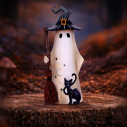 Nemesis Now Boo-Who? Enid 16cm figurine with a whimsical ghostly design and detailed features, perfect for gothic decor.