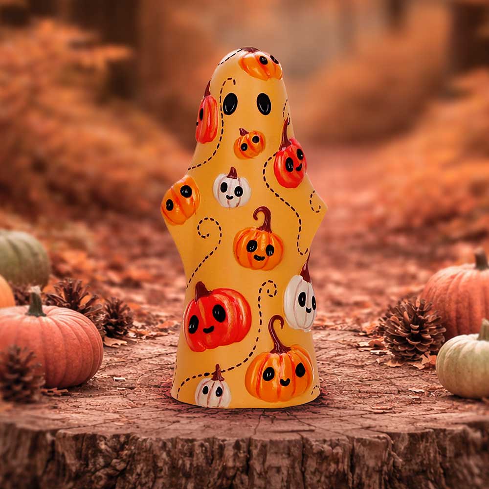 Nemesis Now Boo-Who? Herbert figurine, 13.5cm tall, detailed ceramic collectible with whimsical ghost design.