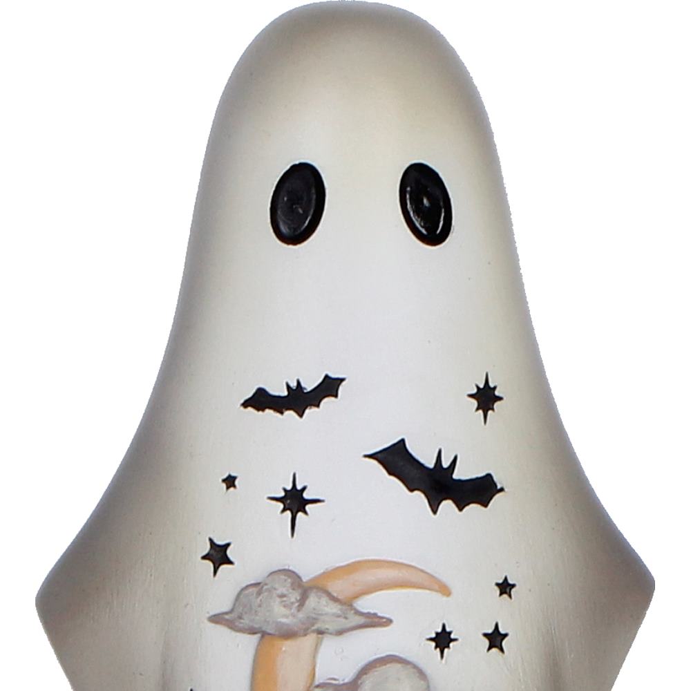 Nemesis Now Boo-Who? Mortimer figurine, 13.5cm tall, detailed ceramic character sculpture with spooky design for collectors.