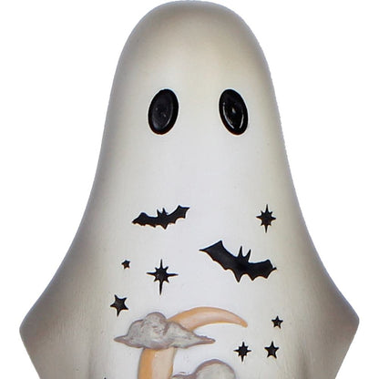 Nemesis Now Boo-Who? Mortimer figurine, 13.5cm tall, detailed ceramic character sculpture with spooky design for collectors.