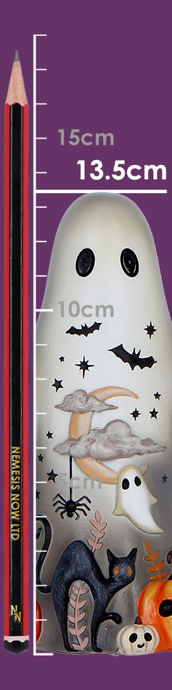 Nemesis Now Boo-Who? Mortimer figurine, 13.5cm tall, detailed horror-themed collectible figurine with spooky design.