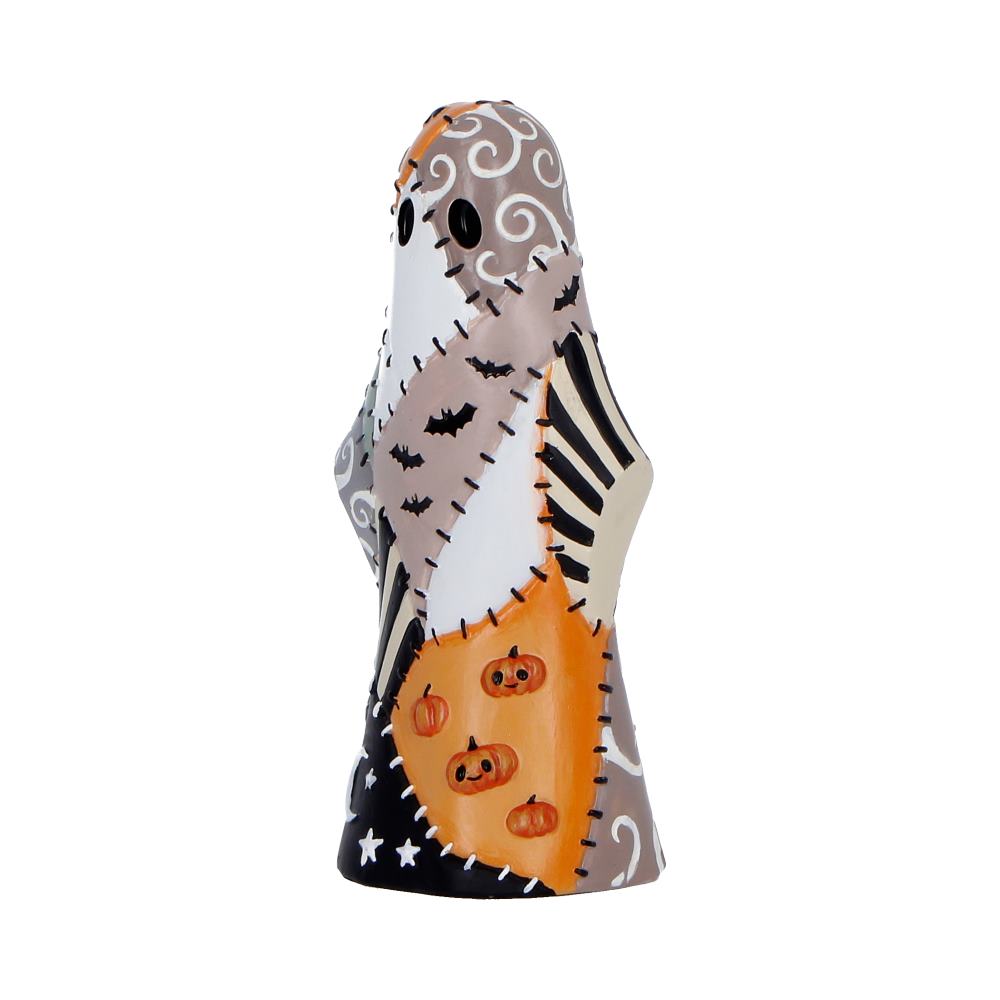 Nemesis Now Boo-Who? figurine patch, 13.4cm, with a spooky design, featuring a ghostly character on a detailed fabric patch.