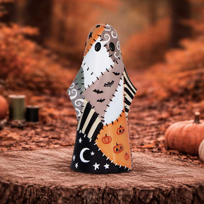 Nemesis Now Boo-Who? figurine patch, 13.4cm, featuring a detailed, spooky ghost design with expressive eyes and ghostly details.