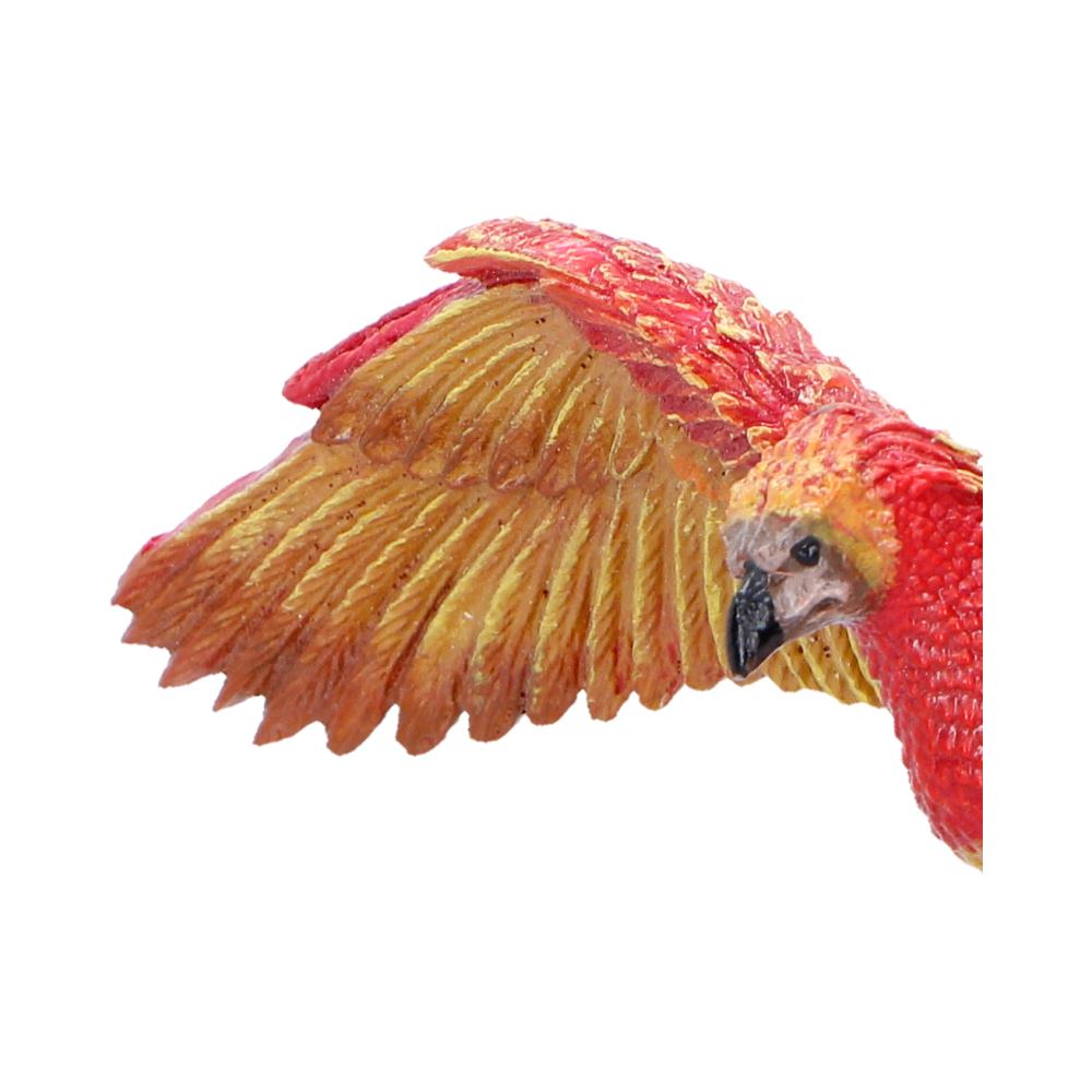 Harry Potter Fawkes in Flight hanging ornament by Nemesis Now, 8.2cm ceramic decoration featuring the phoenix in flight.