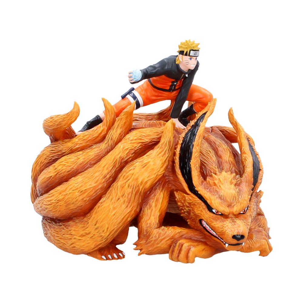Nemesis Now Naruto Kyubi box, 13cm, featuring detailed orange and black design inspired by the Nine-Tails Fox from Naruto.