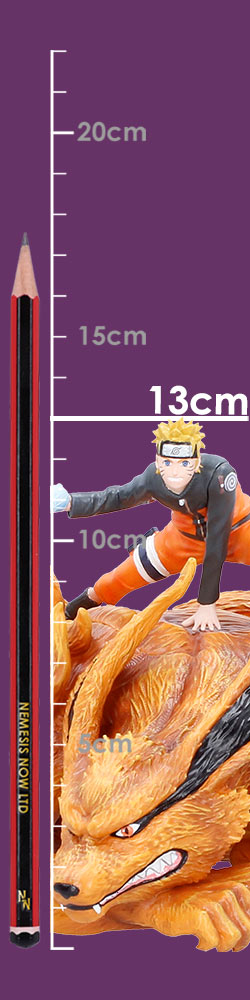 Naruto Kyubi Box by Nemesis Now, 13cm decorative storage box featuring the Kyubi fox from Naruto anime series.