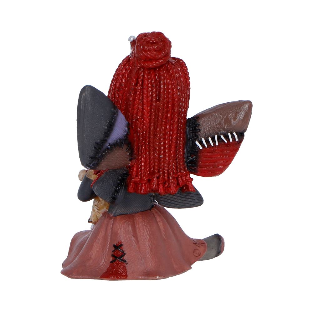 Nemesis Now Stitchlings Poppy Thread figurine, 10.5cm, detailed handcrafted collectible plush character with vibrant colors.
