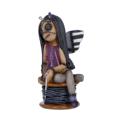 Nemesis Now Stitchlings Stitchy Belle figurine, 11.4cm tall, detailed ceramic or resin collectible figure featuring a cute, whimsical character.