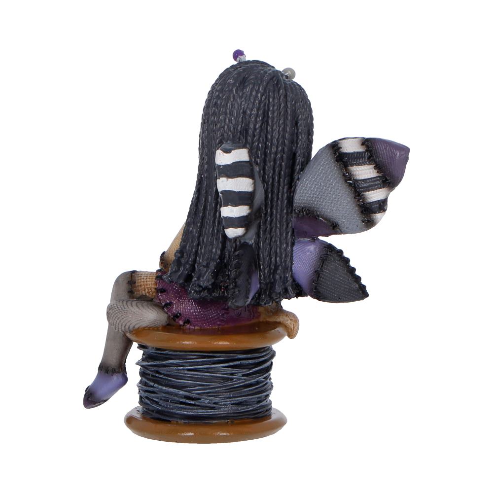 Nemesis Now Stitchlings Stitchy Belle figurine, 11.4cm tall, detailed plush-like character with colorful features and whimsical design.