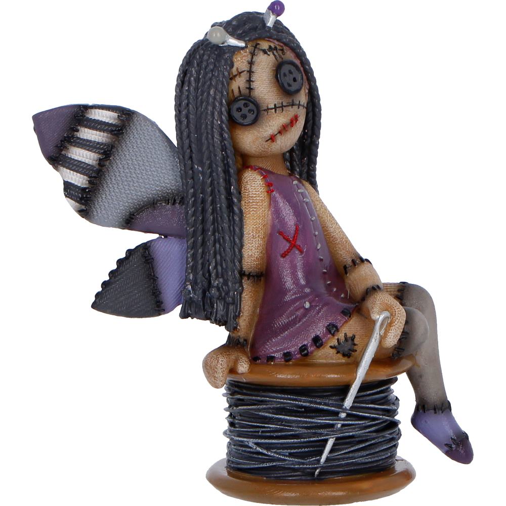 Nemesis Now Stitchlings Stitchy Belle figurine, 11.4cm, detailed plush-like character with colorful design and whimsical features.