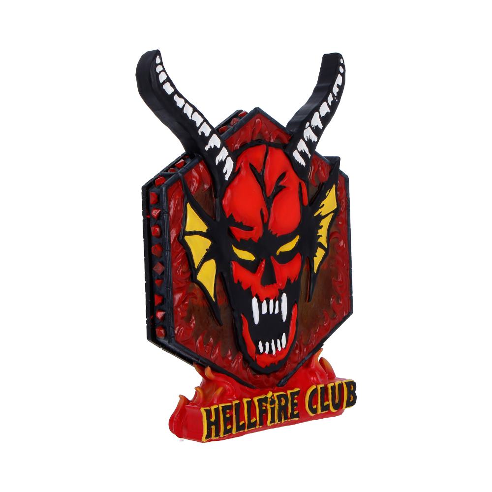 Nemesis Now Stranger Things Hellfire Club lamp, 23.6cm, featuring iconic design and detailed craftsmanship for fans of the series.