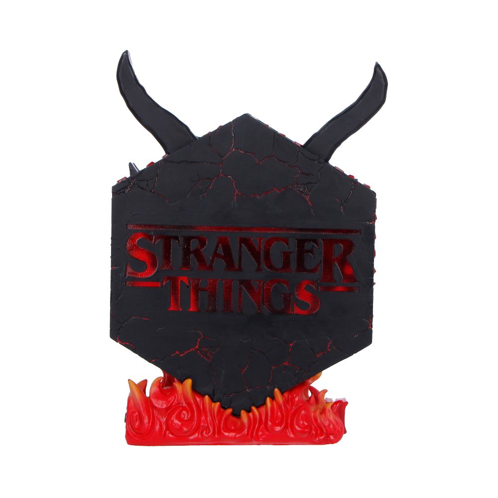 Nemesis Now Stranger Things Hellfire Club lamp, 23.6cm tall, featuring detailed Hellfire Club design on a decorative lamp.
