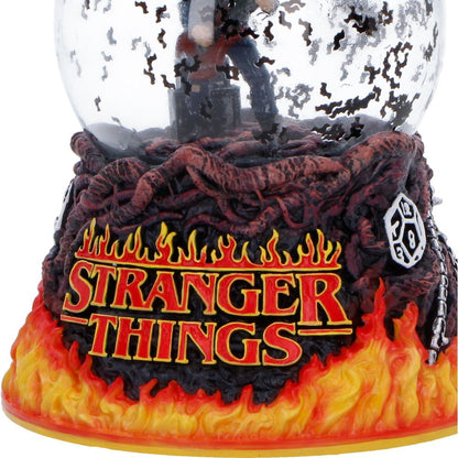 Nemesis Now Stranger Things Eddie’s Sacrifice snow globe, 14.5cm, featuring detailed scene from the popular TV series.