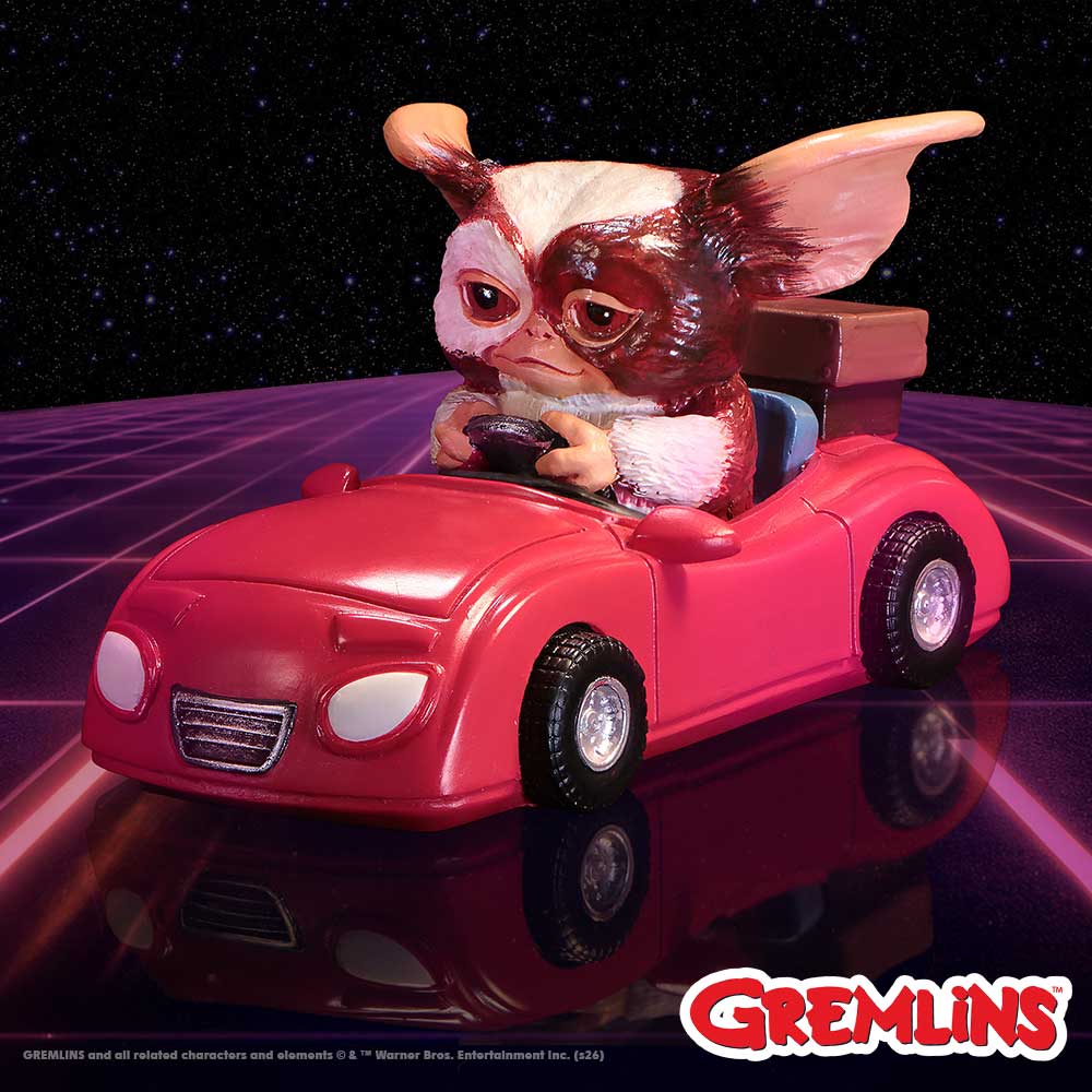 Nemesis Now Gremlins Gizmo figurine, 6.7cm, detailed collectible toy from the Gizmo Joy Ride series, showcasing intricate design and craftsmanship.