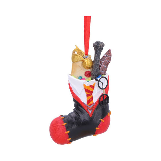 Harry Potter Harry uniform hanging ornament by Nemesis Now, 8.3cm, featuring a detailed replica of Harry's school uniform for decoration.